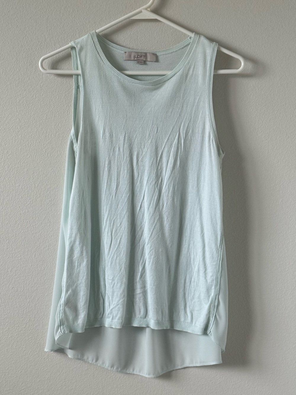 Loft sleeveless top